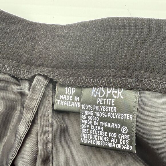 NWT 2 piece Pants Suit.  Women's Portofino Blazer and black pants Size 10P - Picture 13 of 16